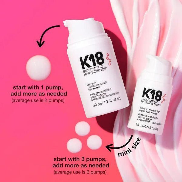 K18 - Biomimetic Hairscience Leave-In Molecular Repair Hair Mask (Original)