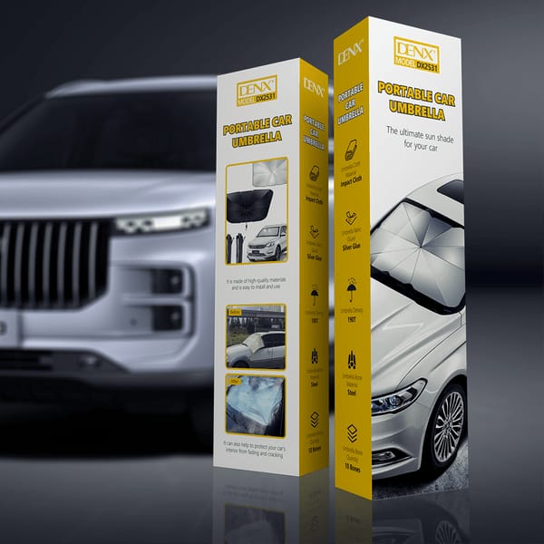 Denx - Portable Car Umbrella