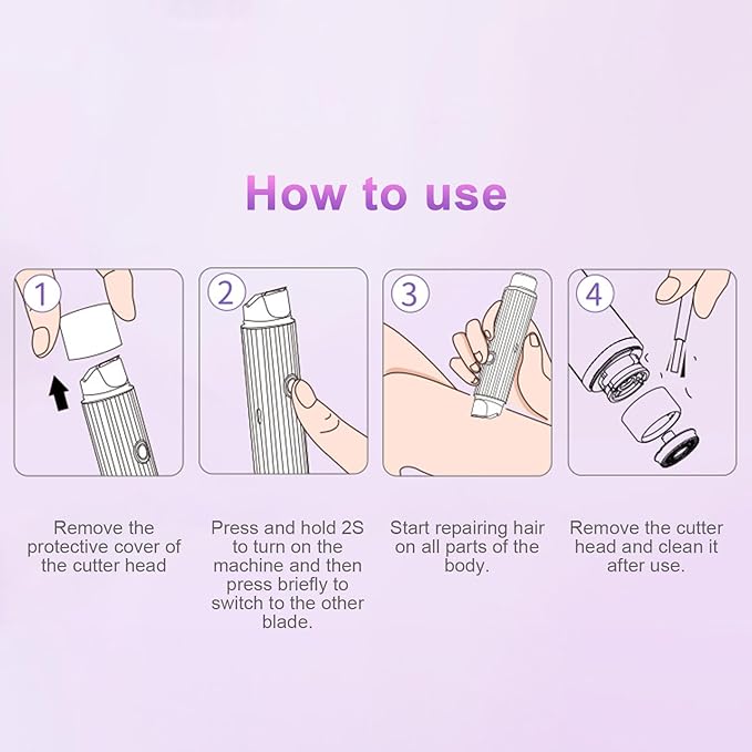 Double Head Electric Shaver ( orignal )
